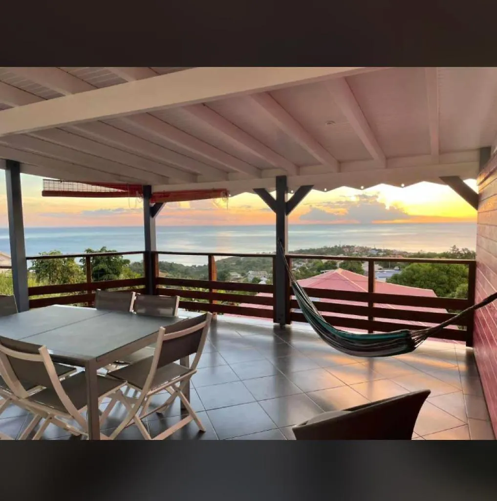 Prázdninový dům Gite Passion Kreyol, Vue Mer Et Montagne, Spa Prive Vieux-Habitants