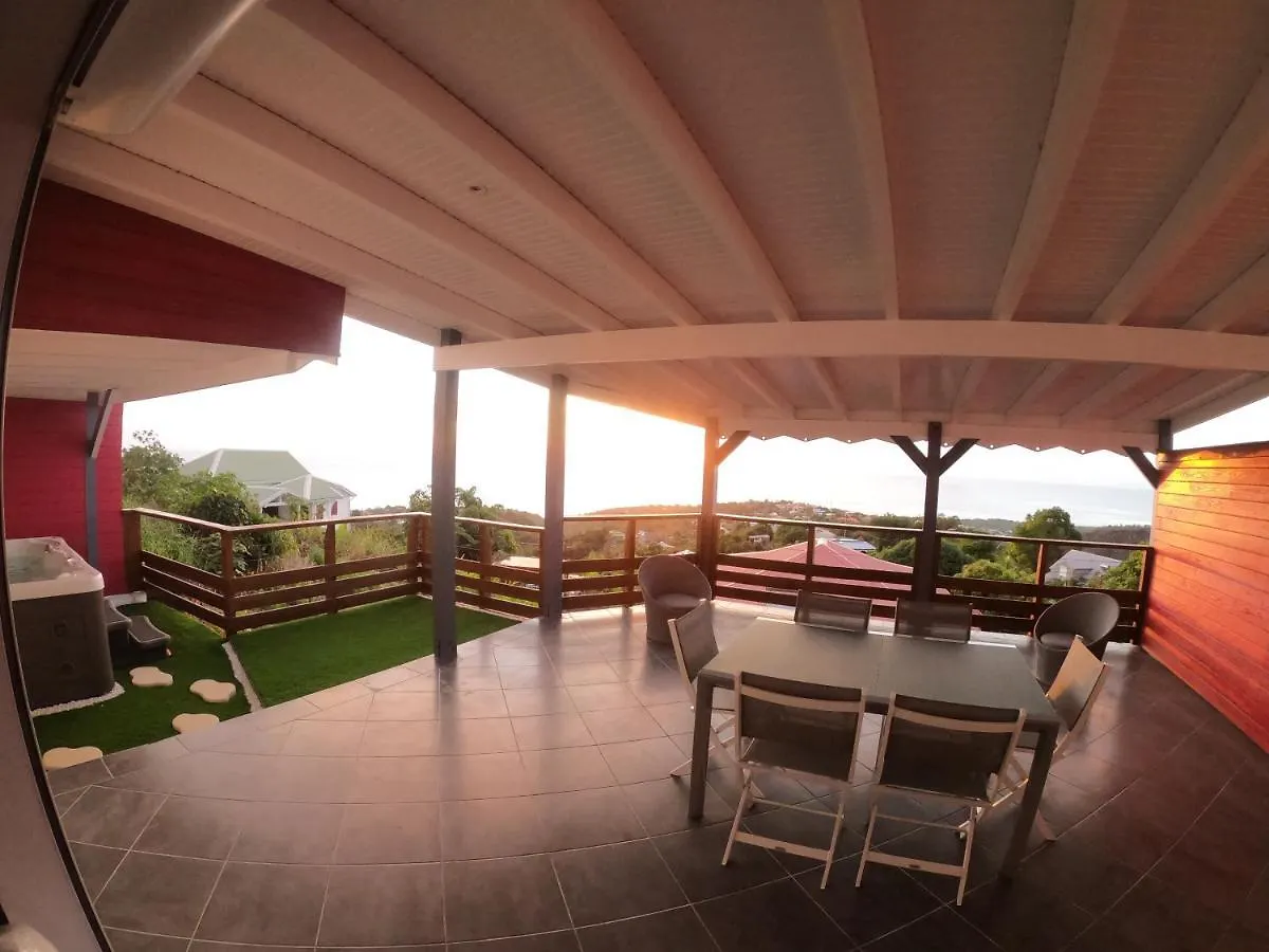Gite Passion Kreyol, Vue Mer Et Montagne, Spa Prive Vieux-Habitants Guadeloupe