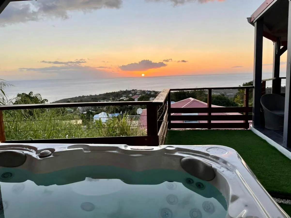 Holiday home Gite Passion Kreyol, Vue Mer Et Montagne, Spa Prive Vieux-Habitants