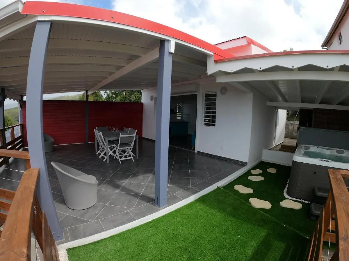 Tatil Evi Gite Passion Kreyol, Vue Mer Et Montagne, Spa Prive Vieux-Habitants